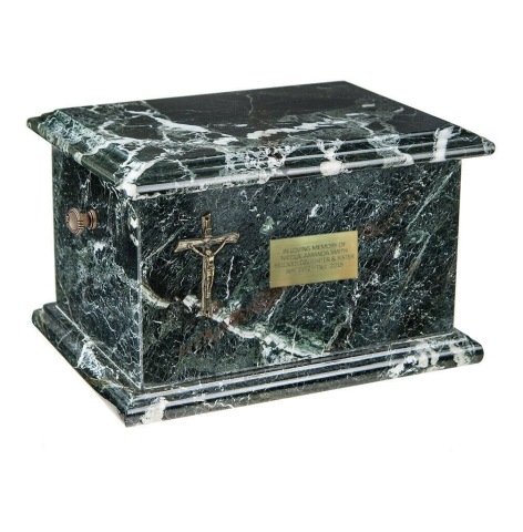 Black-stone-cremation-urn Black stone cremation urn for adult