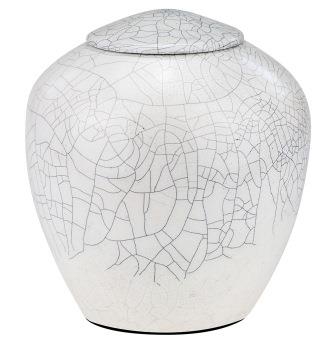 Ceramic-cremation-urn-crackle Ceramic cremation urn crackle ceramic