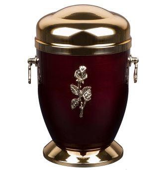 Metal cremation urn for adult, urns for ashes for adults