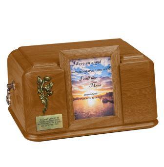 Personalized Cremation urn, wooden urns for ashes