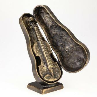 Violin-keepsake Handmade Art keepsake Urn designed in the shape of VIOLIN