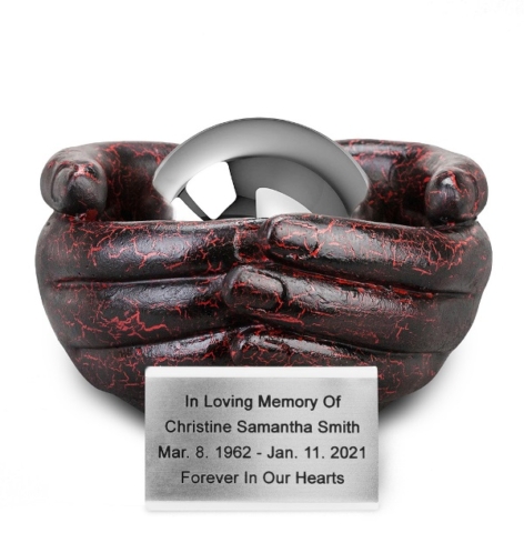 Unique cremation urn for infant, child, baby, personalized child urn, fetus urn